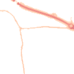 Night-time road noise heatmap for BS31 1NS