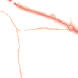 Night-time road noise heatmap for BS31 1NT