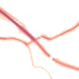 Night-time road noise heatmap for BS31 2BN