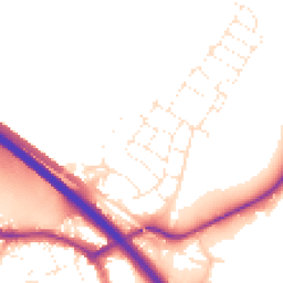 Daytime road noise heatmap for BS31 2FH