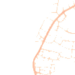 Daytime road noise heatmap for BS31 2LF