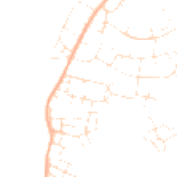 Daytime road noise heatmap for BS31 2RU