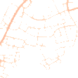 Daytime road noise heatmap for BS31 2TP