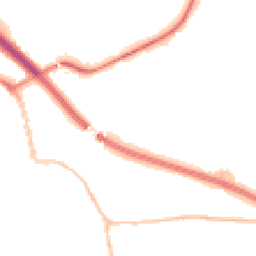 Night-time road noise heatmap for BS31 2UL