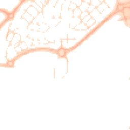 Daytime road noise heatmap for BS34 4AA