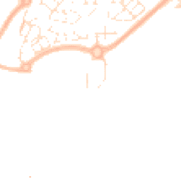 Daytime road noise heatmap for BS34 4AD