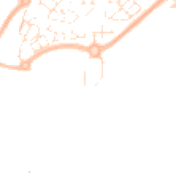 Daytime road noise heatmap for BS34 4AD