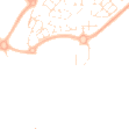 Daytime road noise heatmap for BS34 4AN