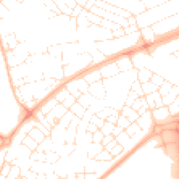 Daytime road noise heatmap for BS34 5AH
