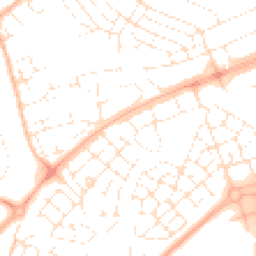 Daytime road noise heatmap for BS34 5AT