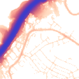 Daytime road noise heatmap for BS34 5NH