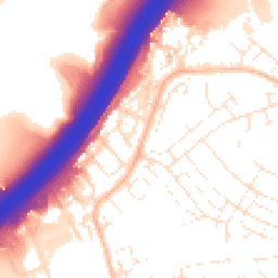 Daytime road noise heatmap for BS34 5NN