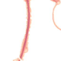 Night-time road noise heatmap for BS34 6AB