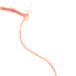 Night-time road noise heatmap for BS34 6AY