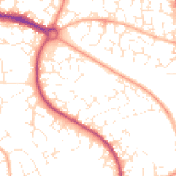 Daytime road noise heatmap for BS34 6BF