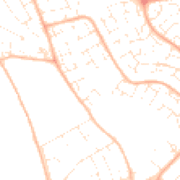 Daytime road noise heatmap for BS34 6HQ