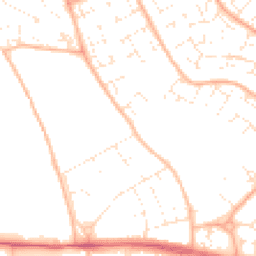 Daytime road noise heatmap for BS34 6HR