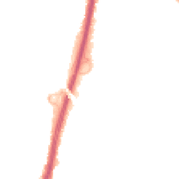 Night-time road noise heatmap for BS34 6NF