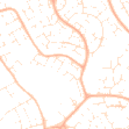 Daytime road noise heatmap for BS34 6RA