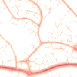 Daytime road noise heatmap for BS34 6RG