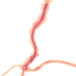 Night-time road noise heatmap for BS34 7AD