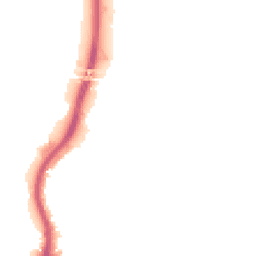 Night-time road noise heatmap for BS34 7AX