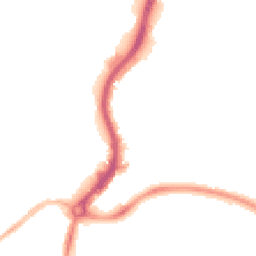 Night-time road noise heatmap for BS34 7BE
