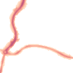 Night-time road noise heatmap for BS34 7EQ