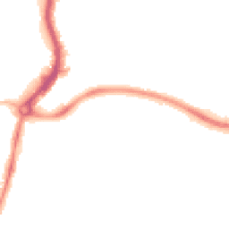 Night-time road noise heatmap for BS34 7LY