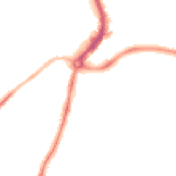 Night-time road noise heatmap for BS34 7PD