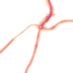 Night-time road noise heatmap for BS34 7PT