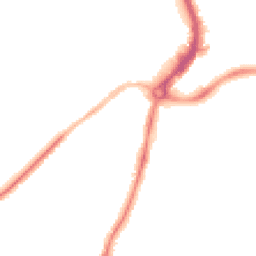 Night-time road noise heatmap for BS34 7QL