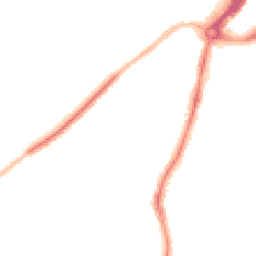 Night-time road noise heatmap for BS34 7RL