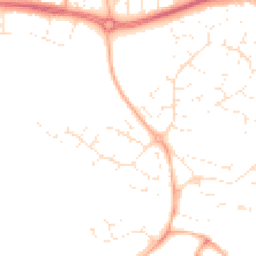 Daytime road noise heatmap for BS34 8NH