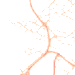 Daytime road noise heatmap for BS34 8NY