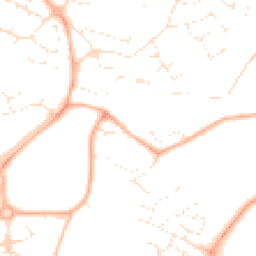 Daytime road noise heatmap for BS34 8QA