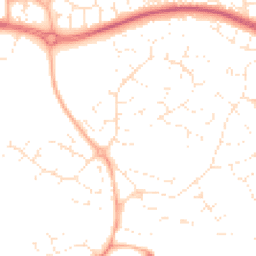 Daytime road noise heatmap for BS34 8UF