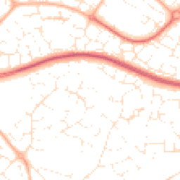 Daytime road noise heatmap for BS34 8XD