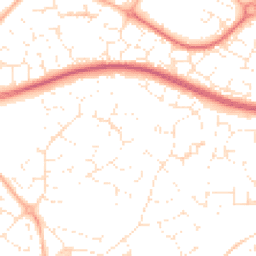 Daytime road noise heatmap for BS34 8XF
