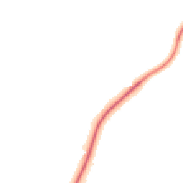 Night-time road noise heatmap for BS36 1AS