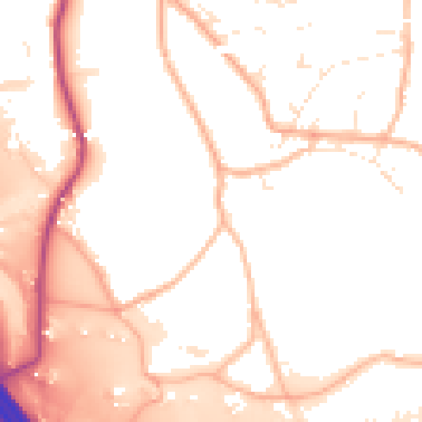 Daytime road noise heatmap for BS36 1BS