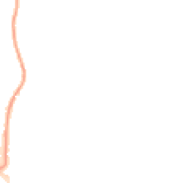 Night-time road noise heatmap for BS36 1BT