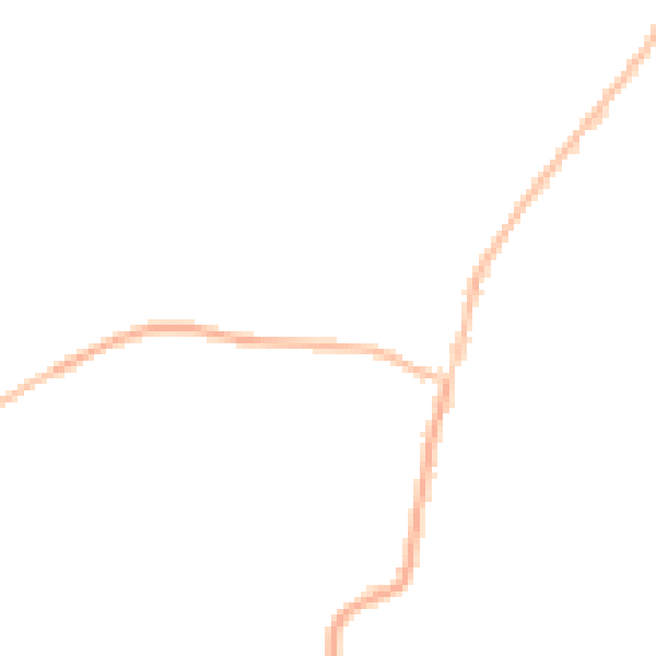 Night-time road noise heatmap for BS36 1JU
