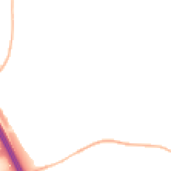 Night-time road noise heatmap for BS36 1SE