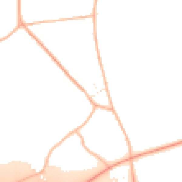 Daytime road noise heatmap for BS36 2UH