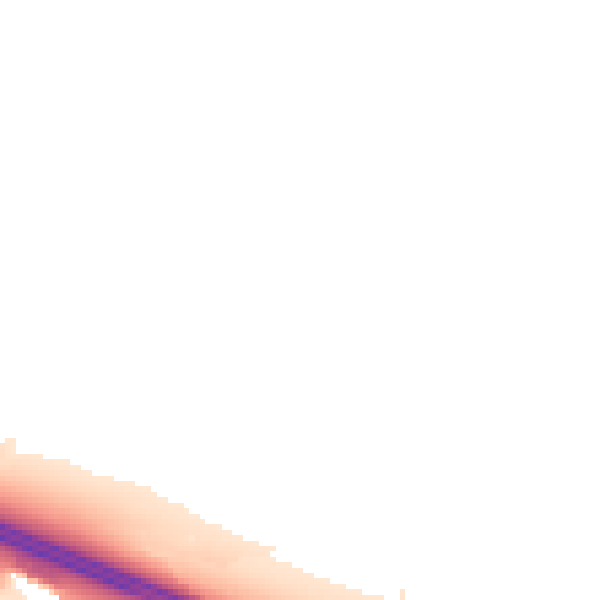 Night-time road noise heatmap for BS36 2UP