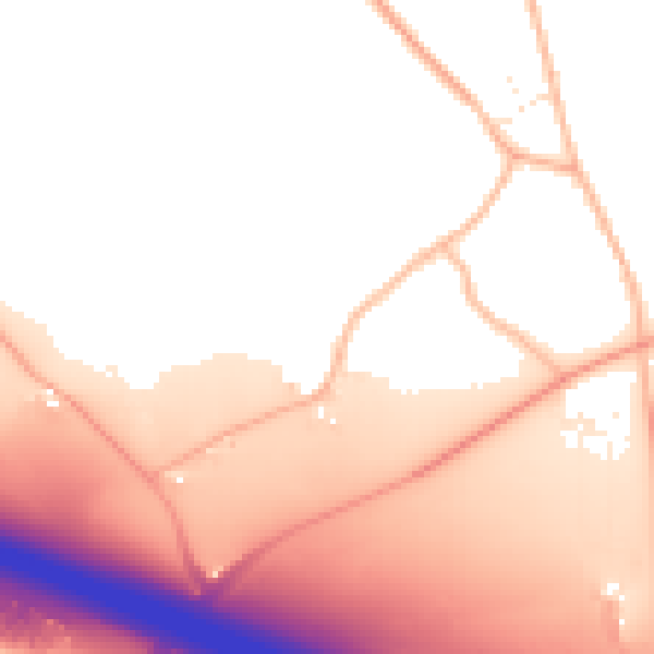 Daytime road noise heatmap for BS36 2UU