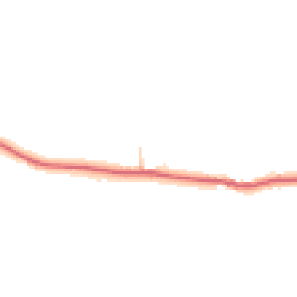 Daytime road noise heatmap for BS40 5DJ