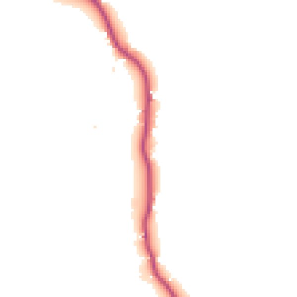Daytime road noise heatmap for BS40 5ER