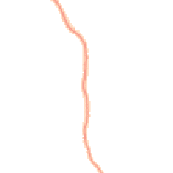 Night-time road noise heatmap for BS40 5ER